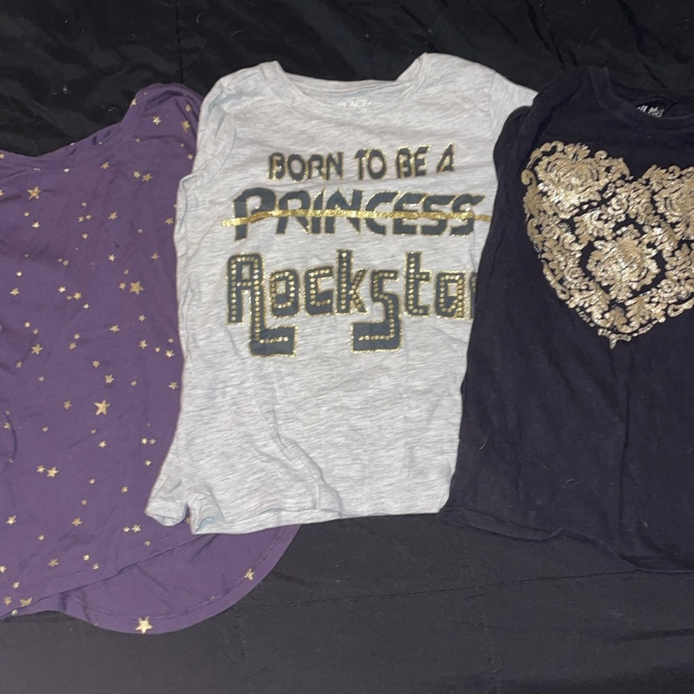 3 Long Sleeve Kids Shirts